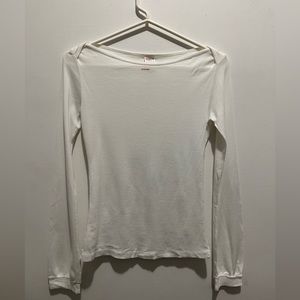 Diesel white underwear long sleeve T-Shirt